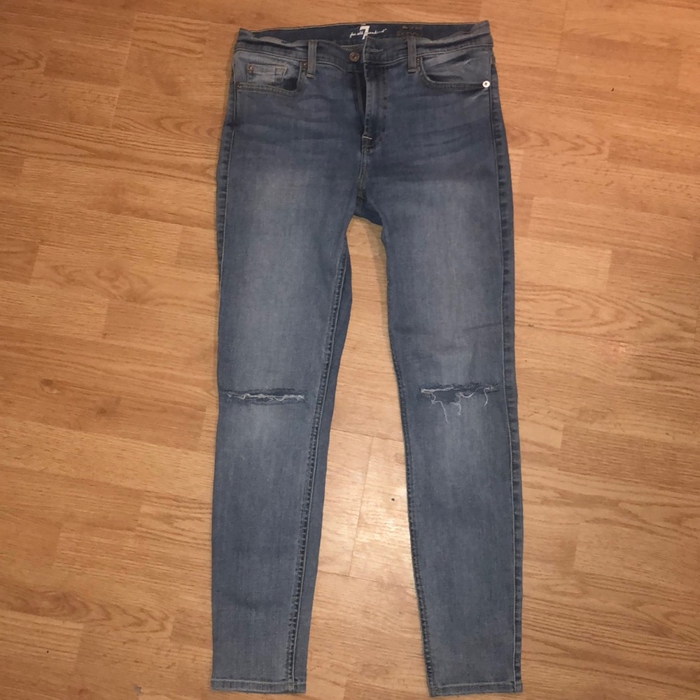 7 For All Mankind, The Ankle Skinny